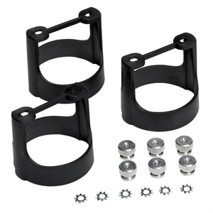 AutoMeter 3245 AutoMeter Gauge Bracket Kit 2-5/8in. Black Composite Qty 3