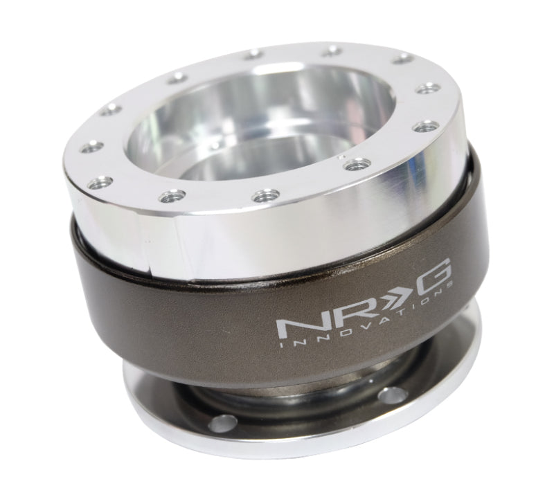 NRG SRK-200-1SL Quick Release Gen 2.0 - Silver Body / Chrome Ring SFI Spec 42.1