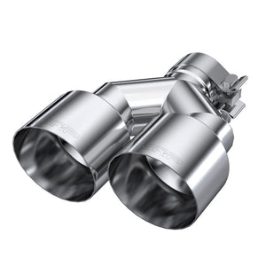 MBRP T5177 MBRP Universal T304 SS Dual Tip 4in OD/2.5in Inlet