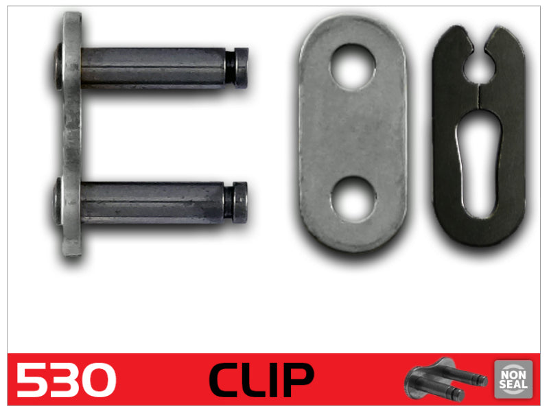 RK Chain 530-CL 530 Clip Link - Natural