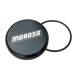 Moroso 85298 Replacement Cap Dry Sump Tank - Black w/Logo