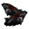 9028830 Xtune fits Nissan 07-09 Altima Sedan OEM Style Headlights Halogen Only