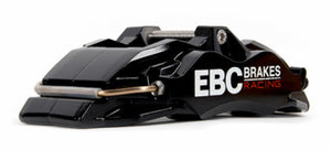 EBC Racing 17-22 fits Honda Civic Type-R (FK8) Black Apollo-6 Front Left Caliper