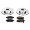 PowerStop K2384 fits Honda 06-11 Civic Front Z23 Evolution Sport Brake Kit