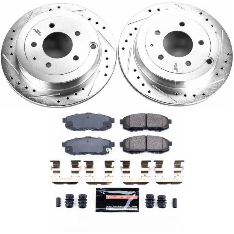 PowerStop K4601 fits Mazda 04-06 MPV Rear Z23 Evolution Sport Brake Kit