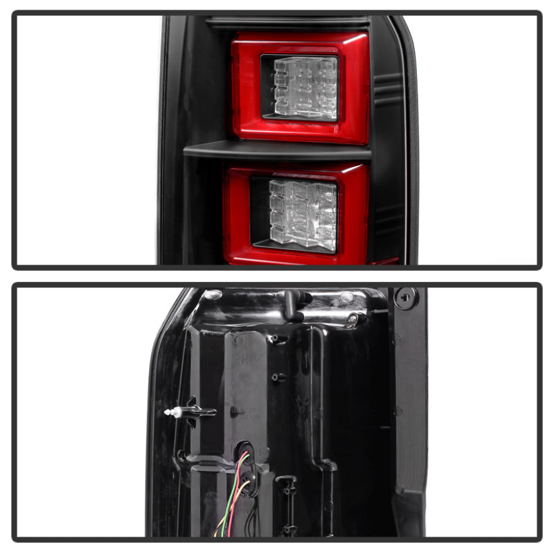 Spyder 5080936 fits Land Rover 10-14 Discovery LR4 Light Bar LED Tail Lights Bl