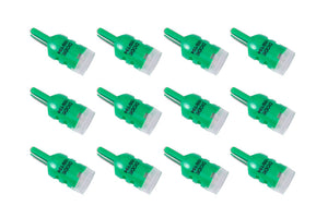 Diode Dynamics DD0203TW 194 LED Bulb HPHP3 LED - Green Set of 12