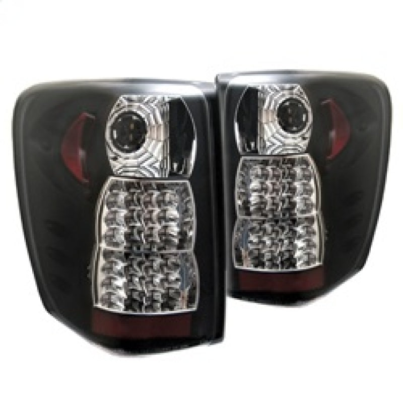 Spyder 5005656 fits Jeep 99-04 Grand Cherokee (LED Indicator)LED Tail Lights Bl