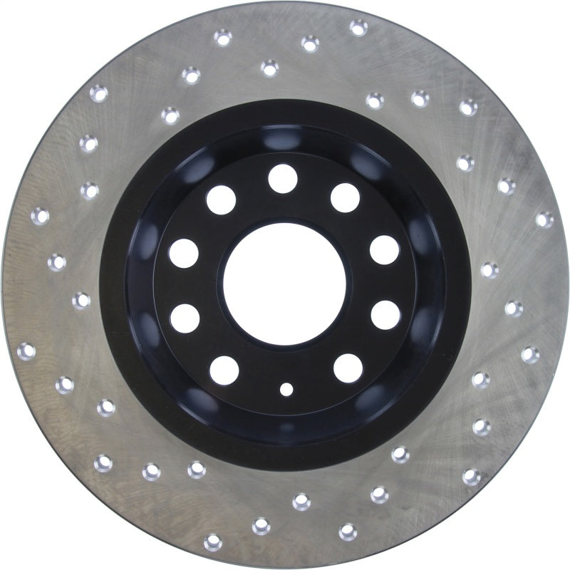 Stoptech 128.33129CL 10-11 & 13 Audi A3 Quattro / 10 VW GTI Mk VI Drilled Left CRYO-STOP Brake Rotor