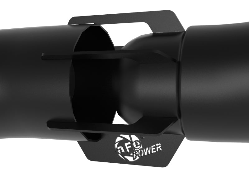 AFE 49-43108-B DPF-Back 409 SS Exhaust System w/Dual Black Tips 18-19 fits Ford