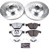 PowerStop K6055-26 2011 fits BMW 335d Front Z26 Street Warrior Brake Kit