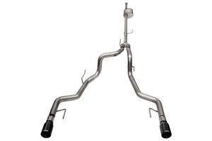 CORSA Performance 21183BLK Corsa 2022-2025 fits Ford F-150 SuperCrew/5.5ft Bed 5.0L V8 Xtreme Cat-Back Dual Rear Exit-Black PVD
