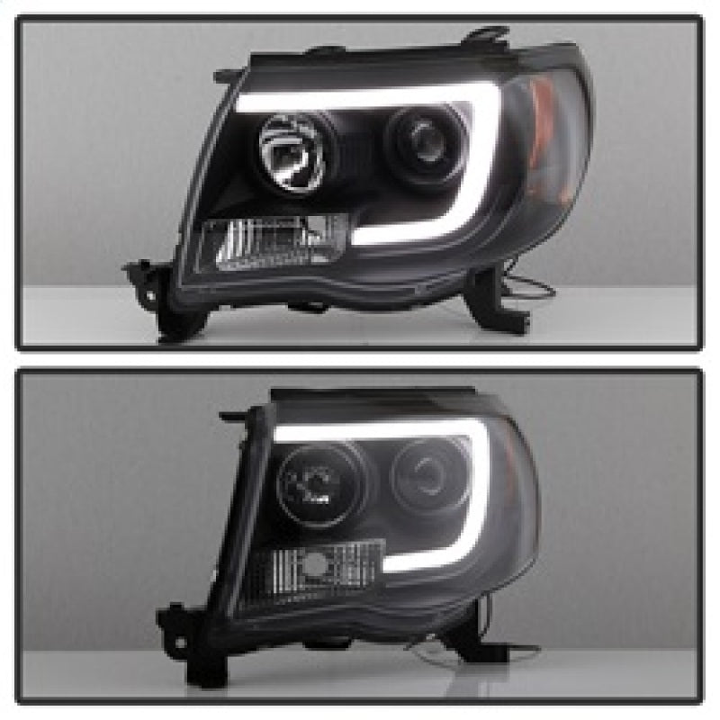 Spyder 5084514 fits Toyota 05-11 Tacoma Projector Headlights - Light Bar DRL -