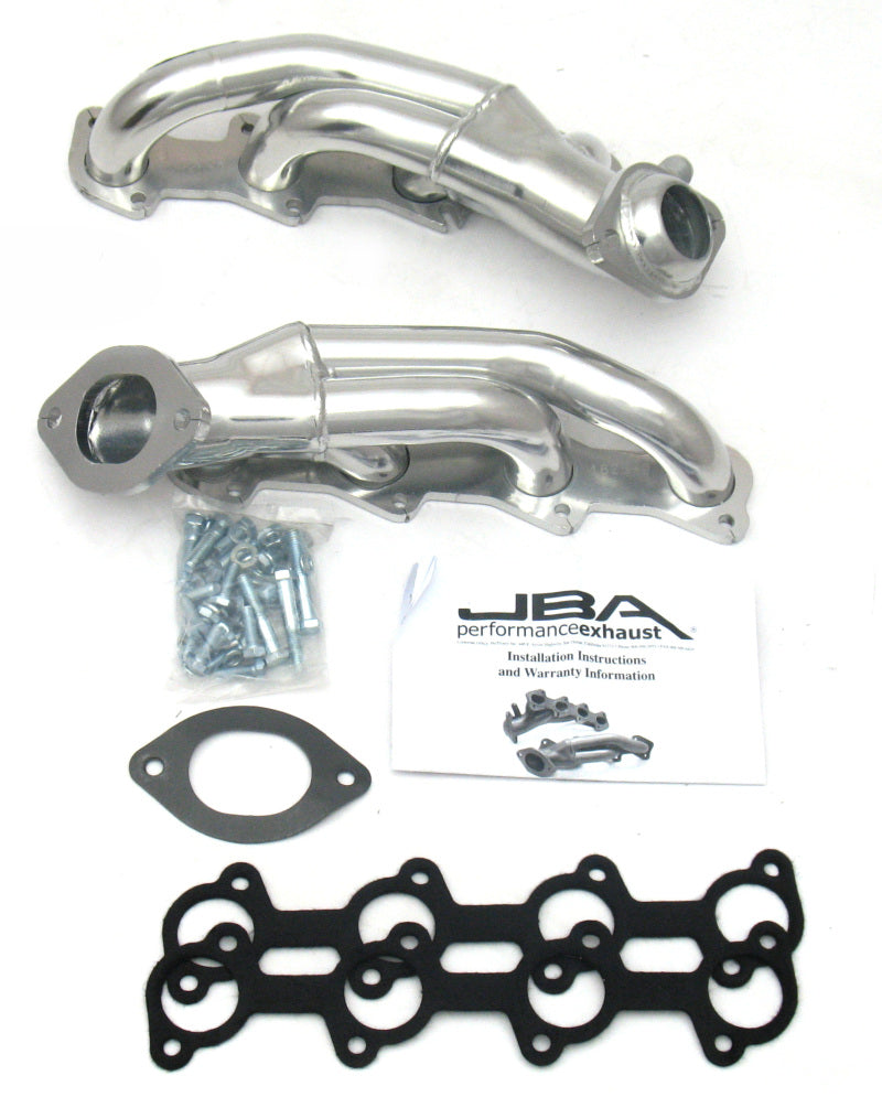 JBA 1625S-9JS fits Ford 99-04 Mustang 4.6L 2V 1-5/8in Primary Silver Ctd Cat4Ward Header