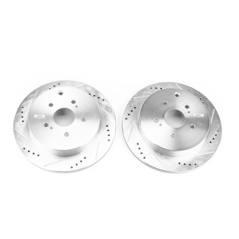 PowerStop fits Suzuki 09-13 Grand Vitara Rear Evolution Drilled & Slotted Rotors