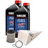 Tusk 1529860486 4-Stroke Oil Change Kit  Yamalube All Purpose 10W-40