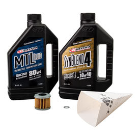 Tusk 1529860529 4-Stroke Oil Change Kit  Maxima Synthetic Blend 10W-40