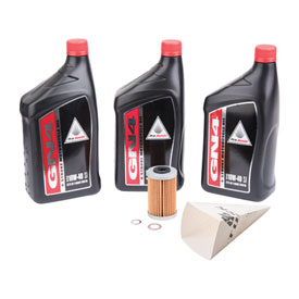 Tusk 1529860560 4-Stroke Oil Change Kit Pro-fits Honda GN4 10W-40