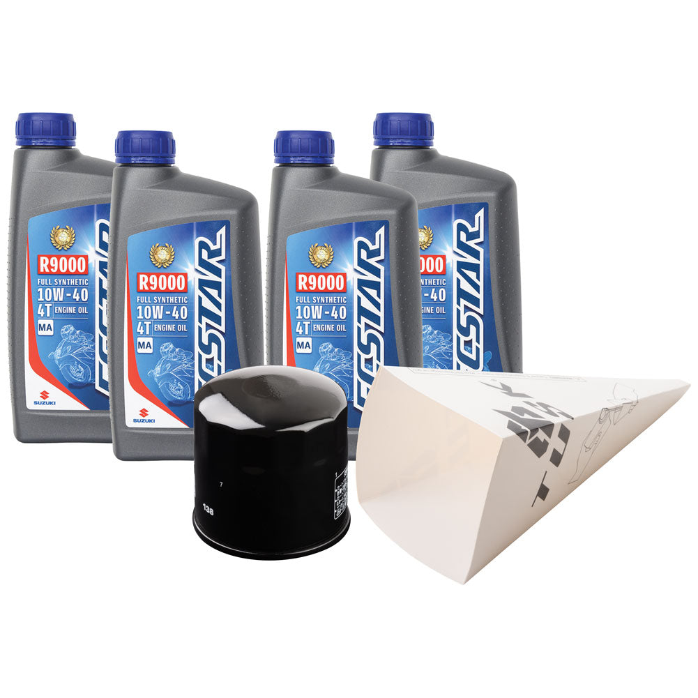 Tusk 1529860694 4-Stroke Oil Change Kit  Ecstar R9000 Full Synthetic 10W-40