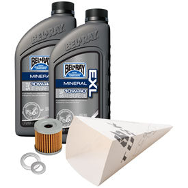 Tusk 1529860682 4-Stroke Oil Change Kit  Bel-Ray EXL 10W-40