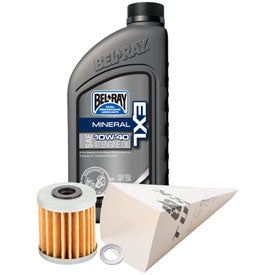 Tusk 1529860746 4-Stroke Oil Change Kit  Bel-Ray EXL 10W-40