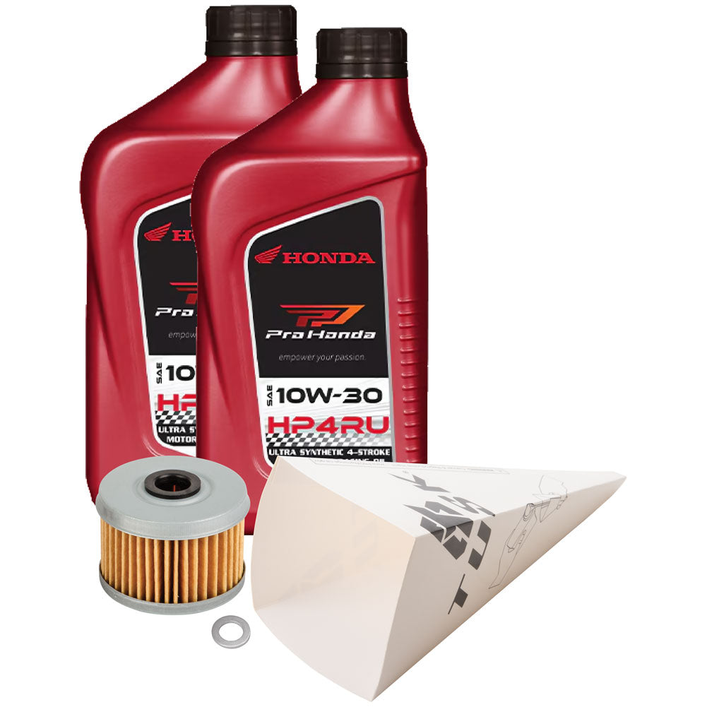 Tusk 1529860770 4-Stroke Oil Change Kit  Honda HP4S Full Synthetic 10W-30