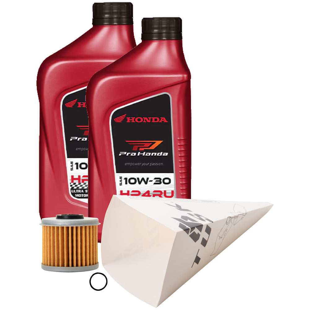 Tusk 1529860802 4-Stroke Oil Change Kit  Honda HP4S Full Synthetic 10W-30