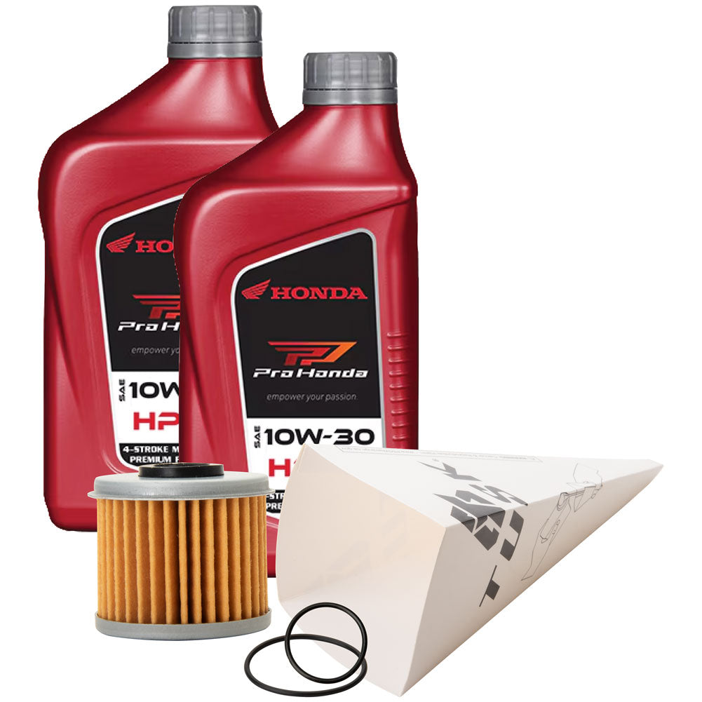 Tusk 1529860939 4-Stroke Oil Change Kit  Pro-Honda HP4S Full Synthetic 10W-30