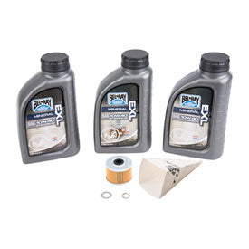Tusk 1529860966 4-Stroke Oil Change Kit  Bel-Ray EXL 10W-40