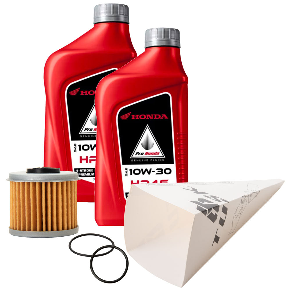 Tusk 1529861012 4-Stroke Oil Change Kit  Pro-Honda HP4S Full Synthetic 10W-30