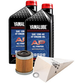 Tusk 1529861114 4-Stroke Oil Change Kit  Yamalube All Purpose 10W-40