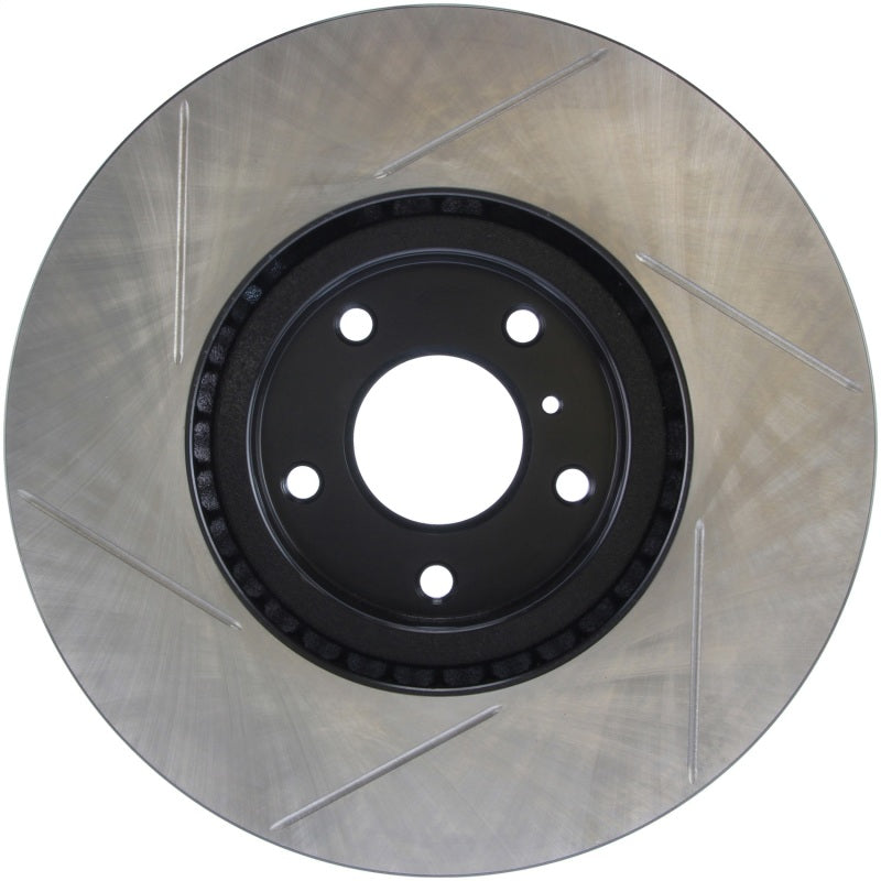Stoptech 126.42095SL Power Slot 07-08 fits Infiniti G35 2WD / 08 G37 Coupe SportStop Slotted Front Left Rotor