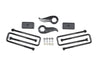 Zone Offroad ZONC1245 fits Chevy 11-15 2500/3500 HD 2in Torsion Key Lift Kit w/ ovld