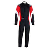 SPARCO 001093B52NRRS Suit Sprint (Boot Cuff) 52 Black/Red