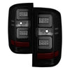 Spyder 5083739 fits Chevy 16-17 Silverado Light Bar LED Tail Lights - Black Smo