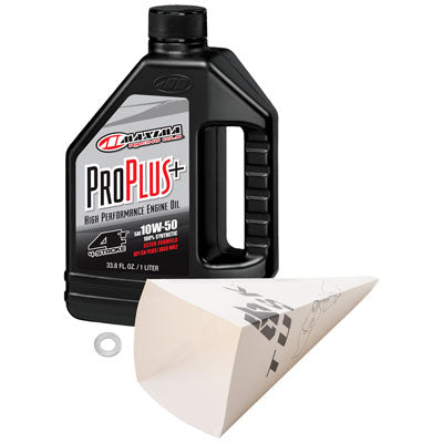 Tusk 1560110163 2-Stroke Transmission Oil Change Kit Maxima Pro Plus 10W-50