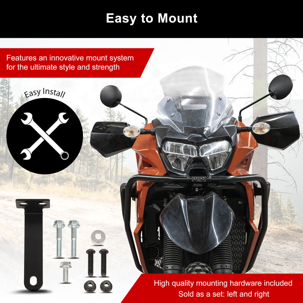 Tusk 1560870003 Crash Bars - Engine Guards Upper Black