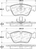 Stoptech 308.071 Street Brake Pads