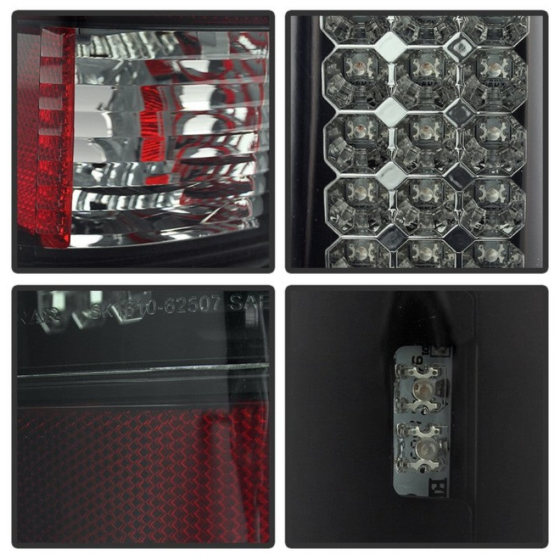 Spyder 5078179 fits Ford 97-03 F150 side /F250 Super Duty 99-07 LED Tail Lights