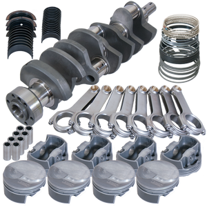 Eagle 11113100 fits Chevy 454 4.250in Crank 6.385in H-Beam 18cc Dome 4.350in Pistons Rotating Assembly