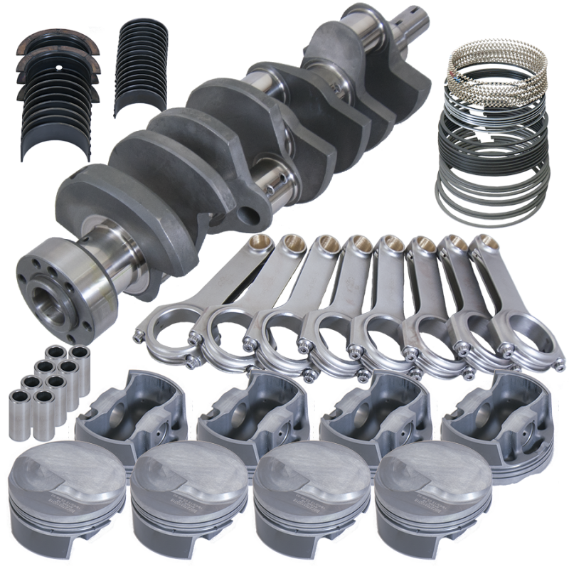 Eagle 11113070 fits Chevy 454 4.250in Crank 6.385in H-Beam 18cc Dome 4.320in Pistons Rotating Assembly