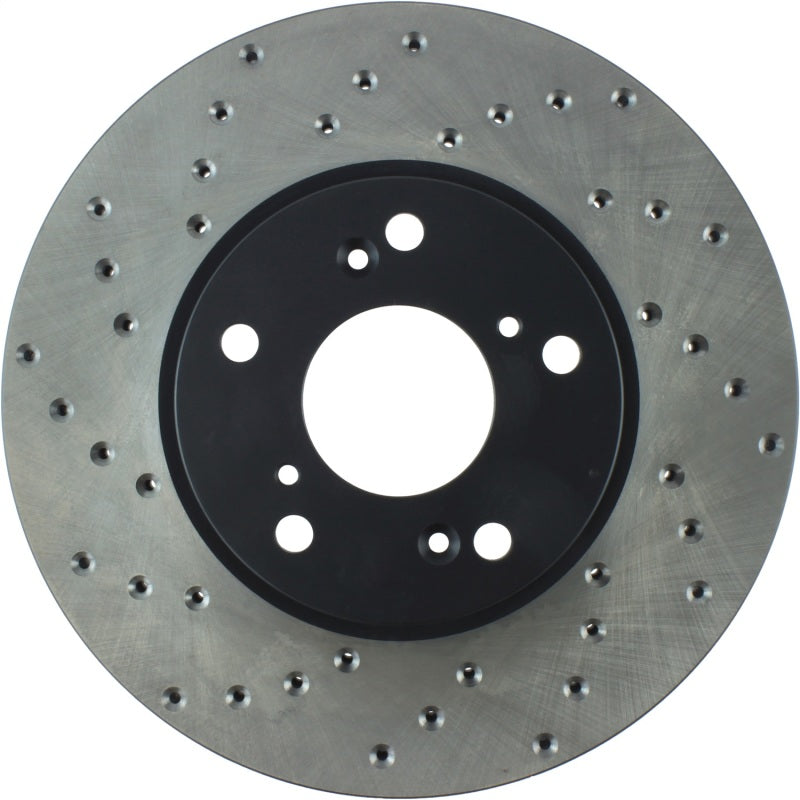 Stoptech 128.40036CR 06-18 Honda Civic Cryo Drilled Sport Right Front Rotor