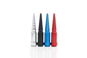 Wheel Mate 35430PR Spiked Lug Nuts Set of 32 - Red 9/16in