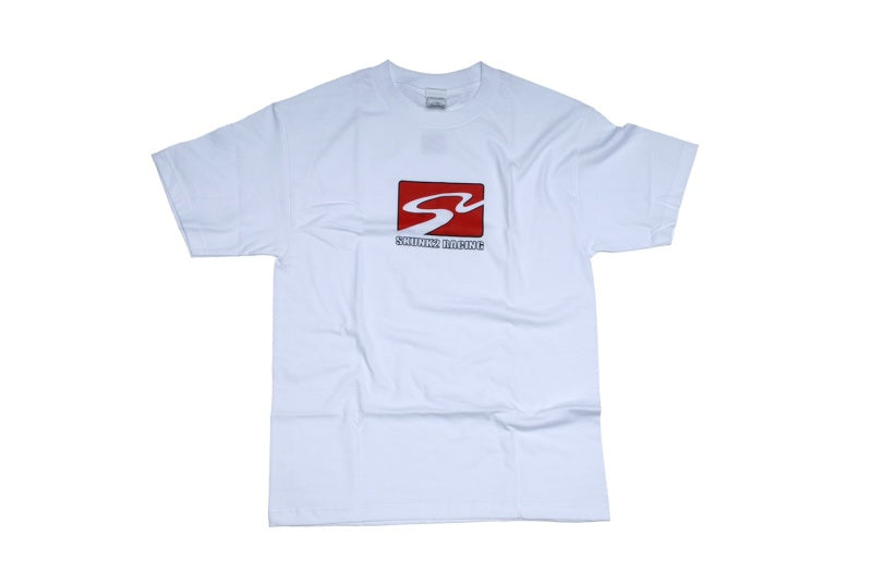 Skunk2 735-99-0695 Racetrack Tee (White) M