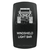 SPOD 860510 Rocker JK Windshield Light Bar Switch