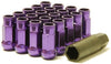 Wheel Mate 32906L Muteki SR48 Open End Lug Nuts - Purple 12x1.50 48mm
