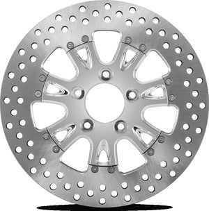 Performance 0133-1802RYCS-CH Machine Disc/Carr 11.8 Royce Rr - Chrome