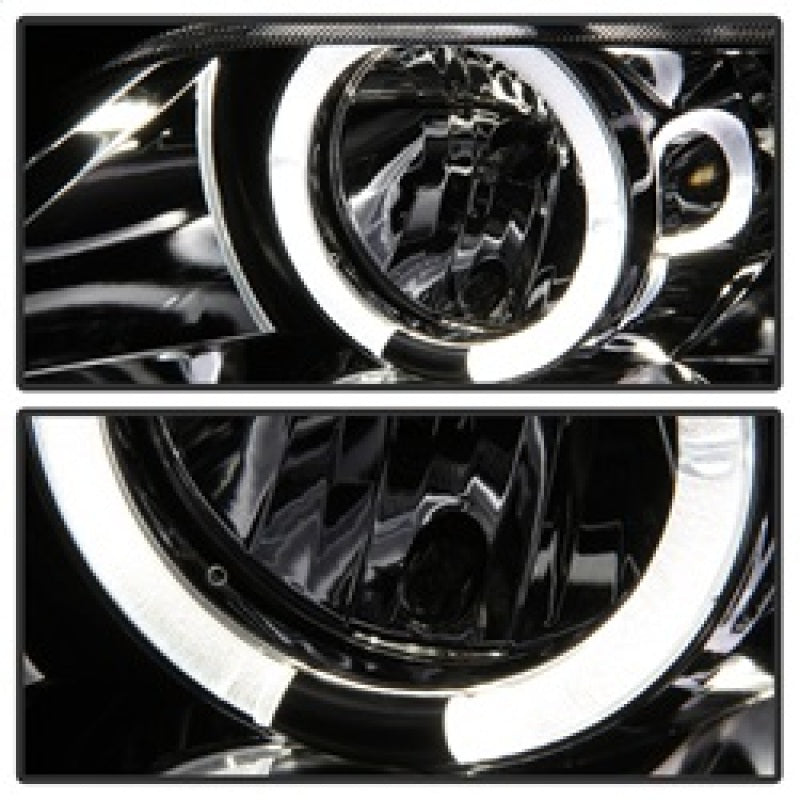 Spyder 5009098 fits BMW 96-02 Z3 Projector Headlights LED Halo Chrome High H1 L