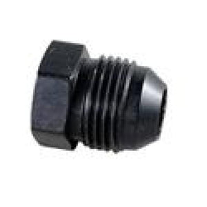 Fragola 480620-BL -20AN Aluminum Flare Plug - Black