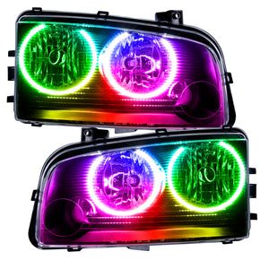 ORACLE Lighting 7022-334 Oracle 05-10 fits Dodge Charger SMD HL (Non-HID) - ColorSHIFT w/o Controller